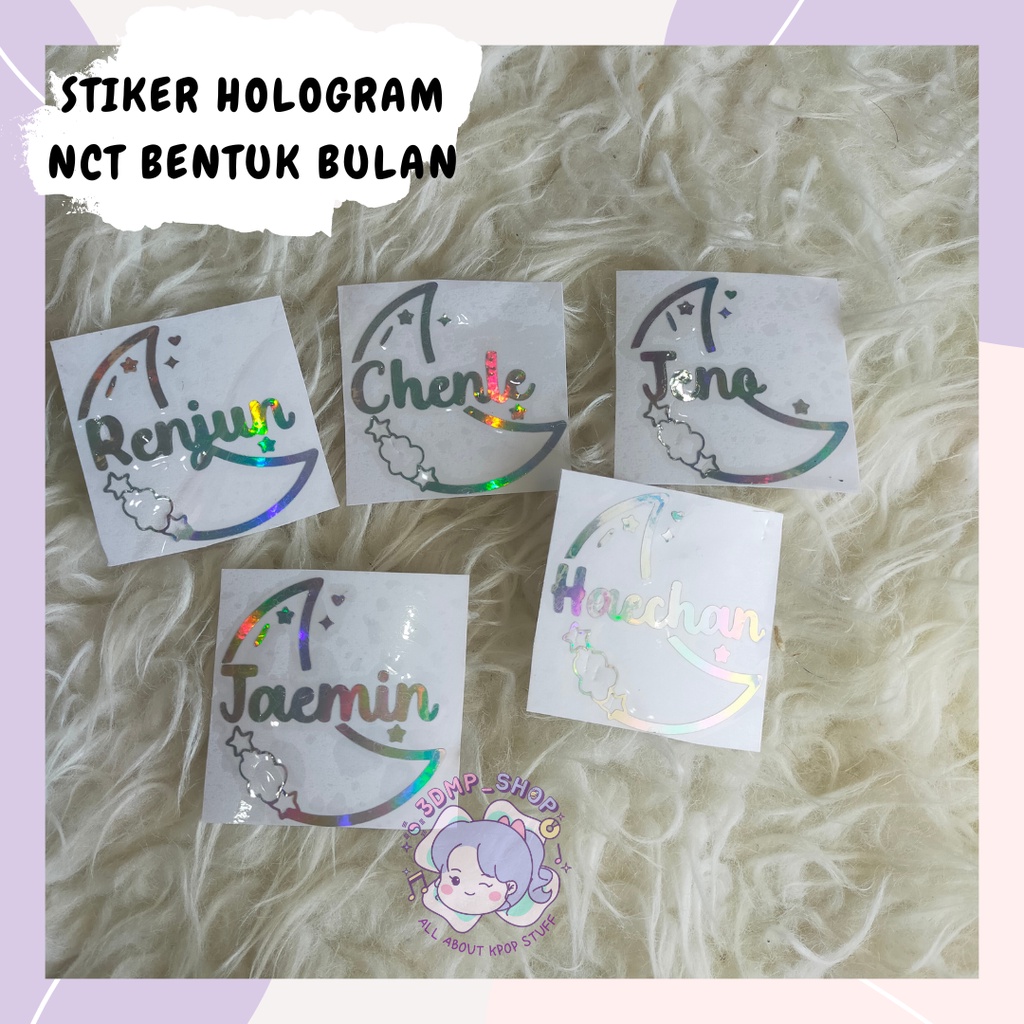 STIKER HOLOGRAM NCT