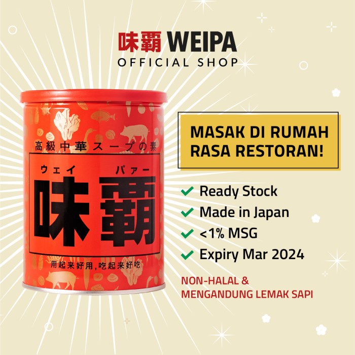 

[BISA COD] Weipa Original 1kg