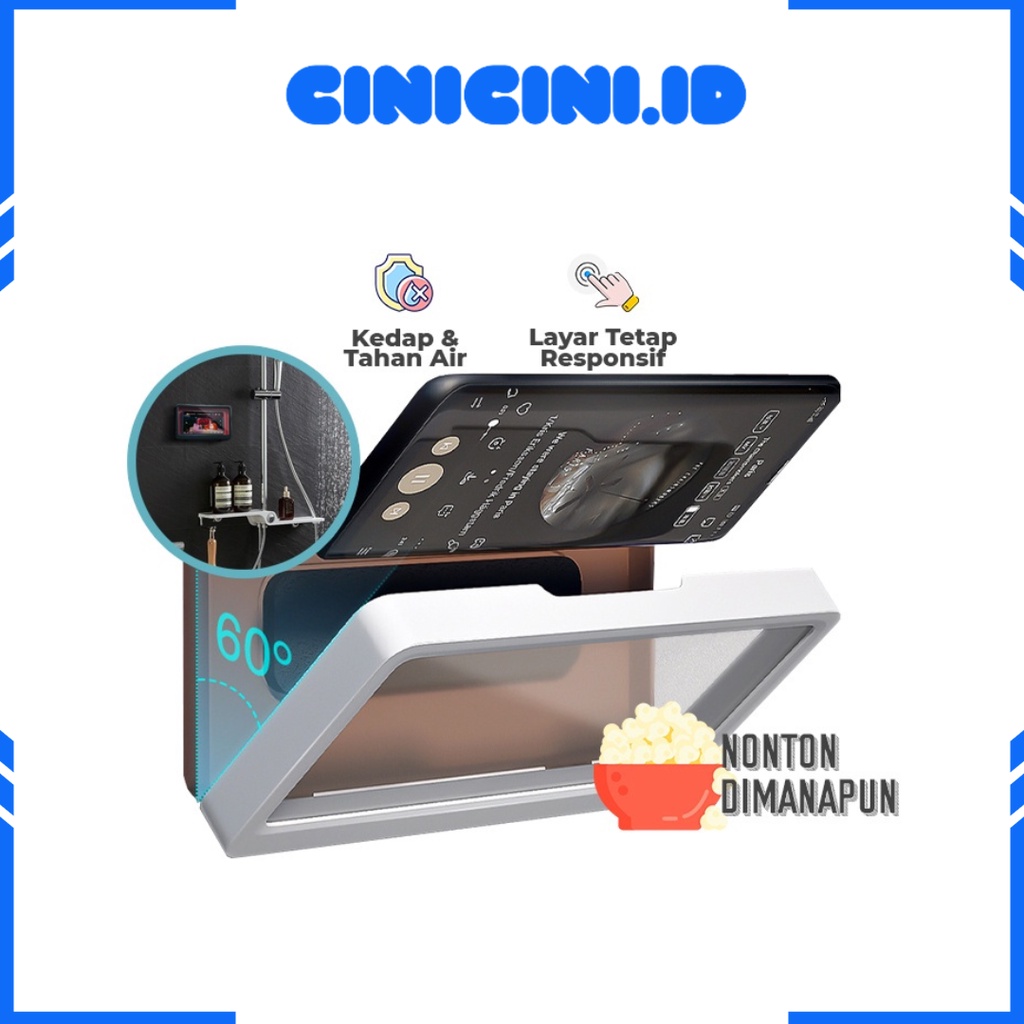 [ Cinicini ] Holder Case Waterproof Kamar Mandi Magic Box Waterproof