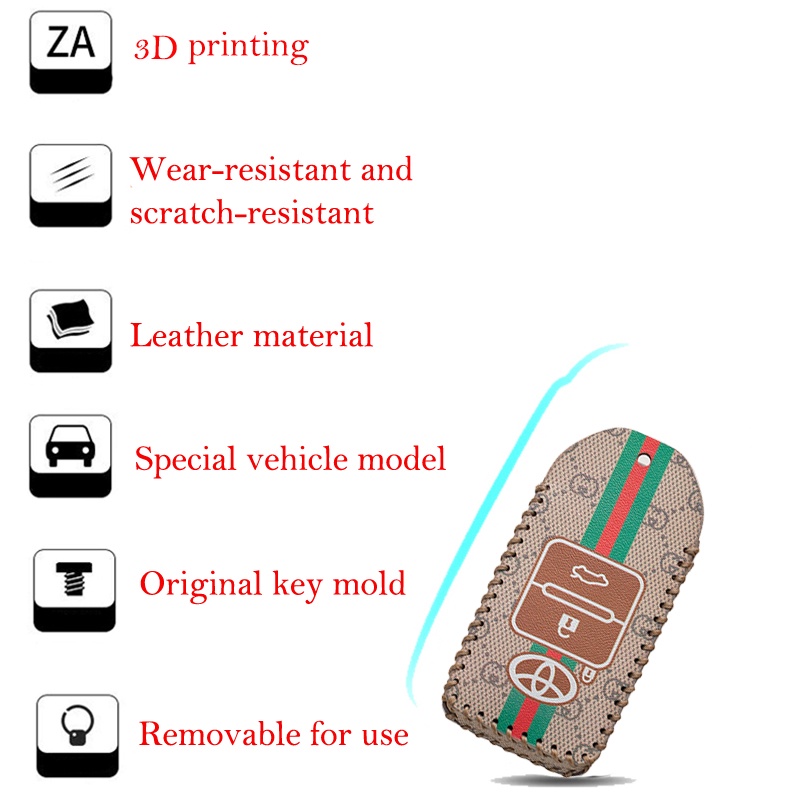 cover kunci mobil Toyota YARIS Ativ2022/Raize2022/Veloz2022/AVANZA 2022