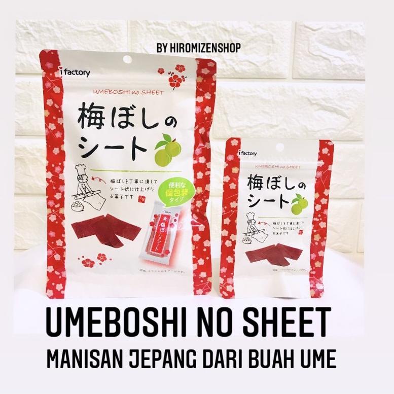 

[PRODUK L6QP8] UMEBOSHI NO SHEET - MANISAN JEPANG 40g | 14g Q7Z