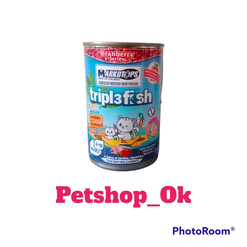 Markotops kitten 400gr / wetfood / makanan kucing