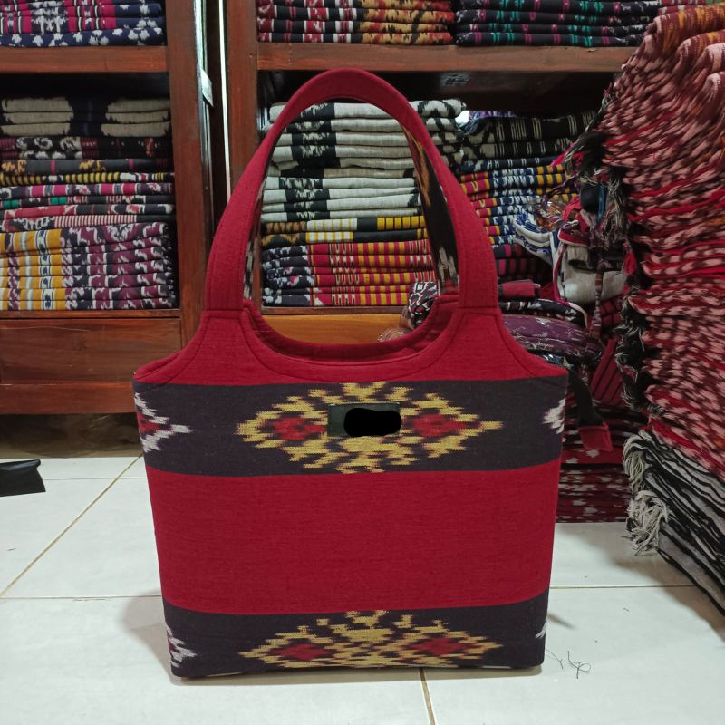 Tas kain tenun blangket