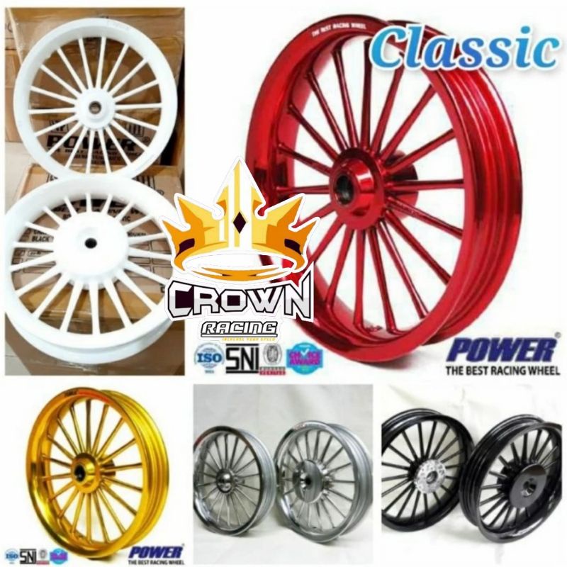 Velg Power Tipe Classic Ring 14 Beat / Scoopy / Vario 110 / Genio