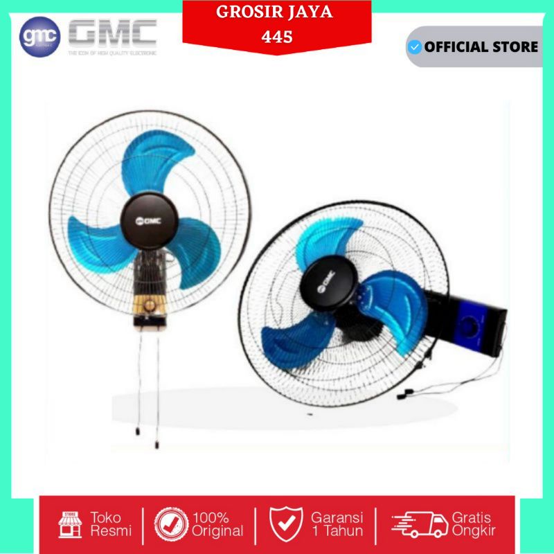 Kipas Angin Dinding Wall Fan GMC 518 - Jumbo Tornado Besi 18 Inch