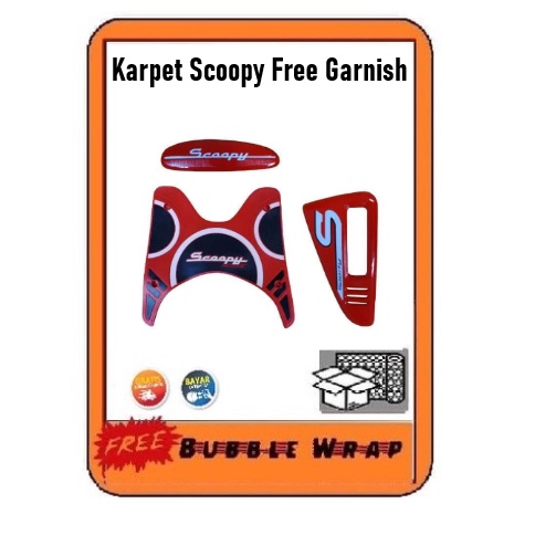 Karpet scoopy FI esp 2013 2014 2015 2016 karpet step floor original