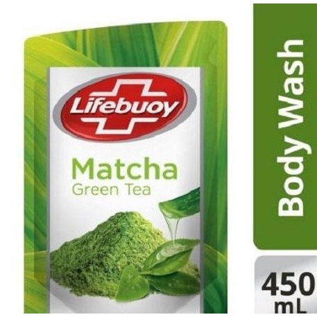 Lifebuoy Bw Matcha G.Tea Refil 450Ml