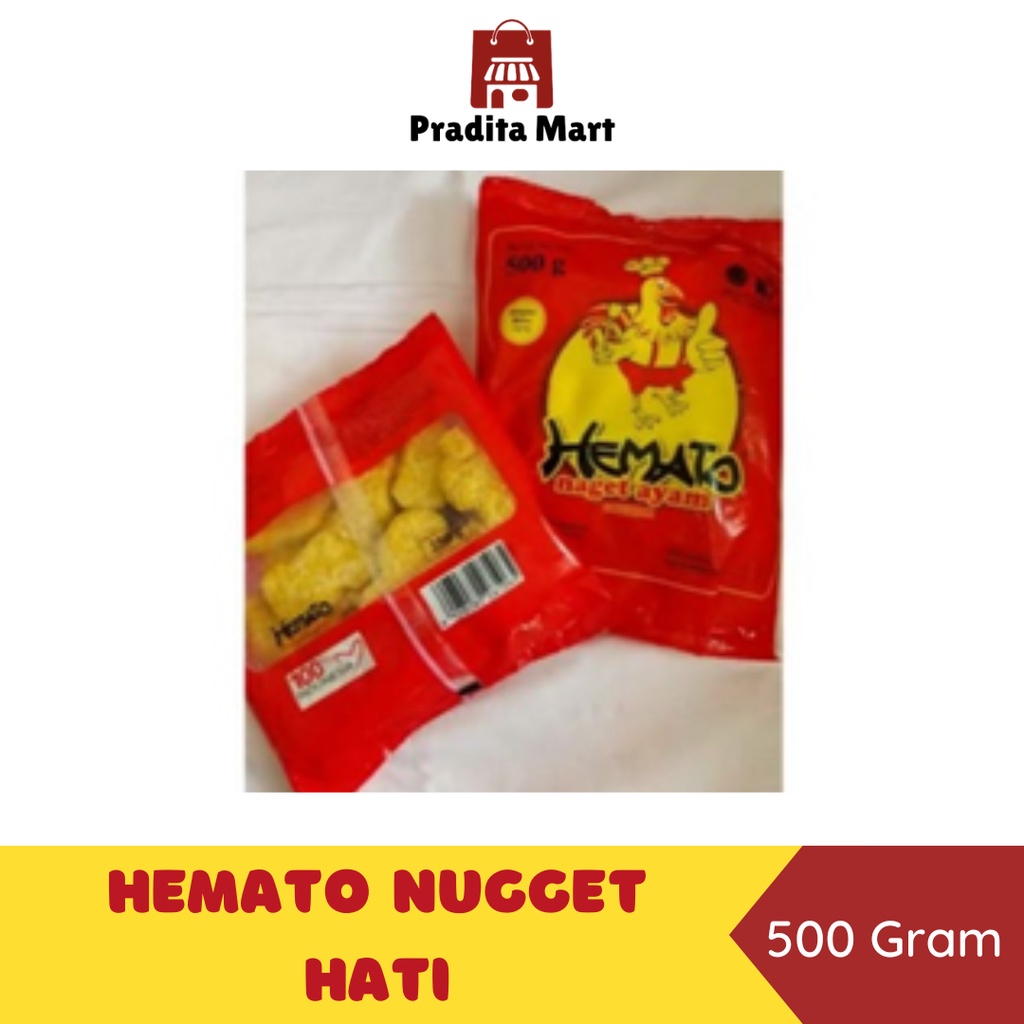 

Hemato Naget Hati 500 gr