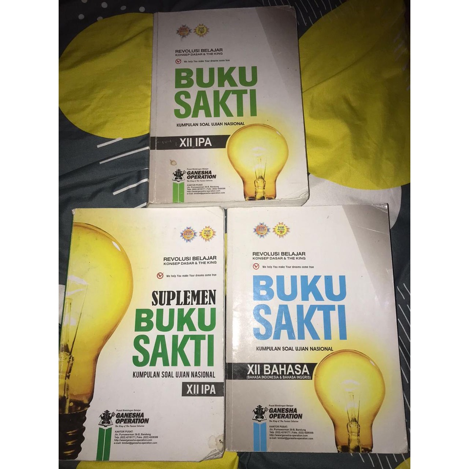 Buku Sakti Ganesha Operation 12 IPA (preloved)