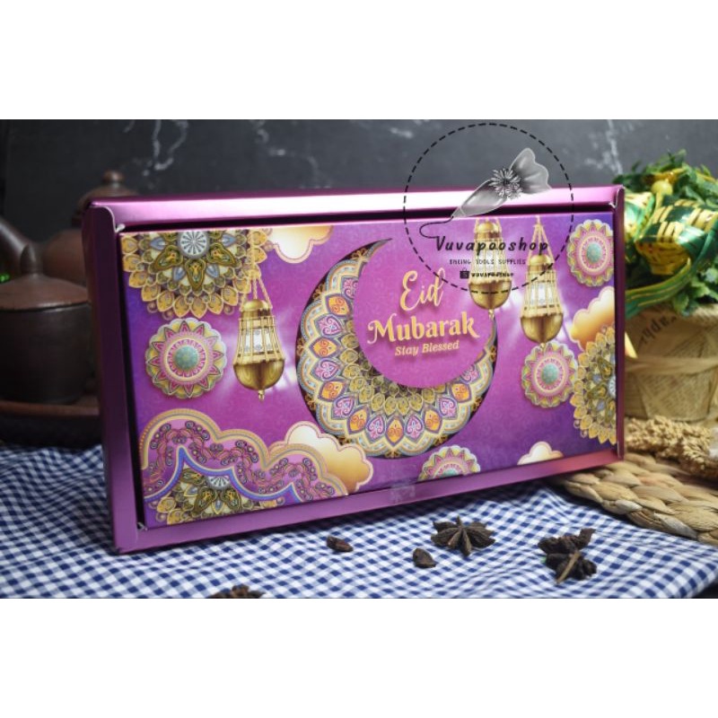 Box Caramel 7 / Dus Kue Lebaran / Box Toples Hampers Lebaran