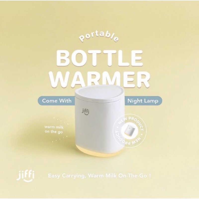JIFFI Portable Milk Bottle Warmer / Pemanas Air Susu Praktis Elektrik Portable