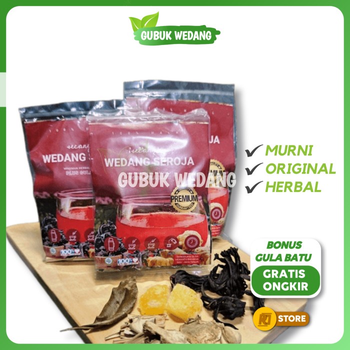 

Wedang Seroja Teh Seroja dengan Gula Batu