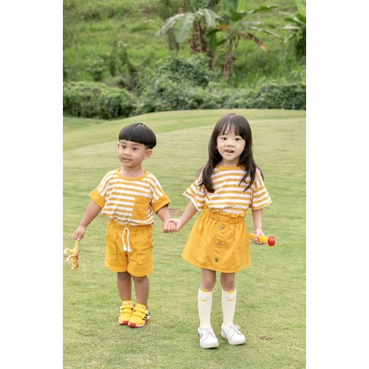 LITTLECAIM - FILLIO SET &amp; FIONA SET( baju anak couple )