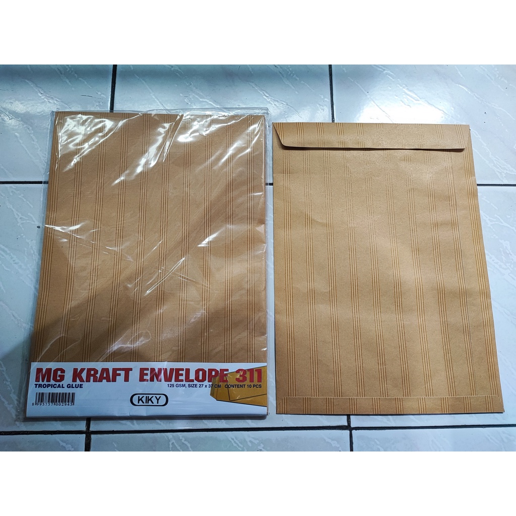 

MG Kraft Envelop 311 Amplop Cokelat Kiky