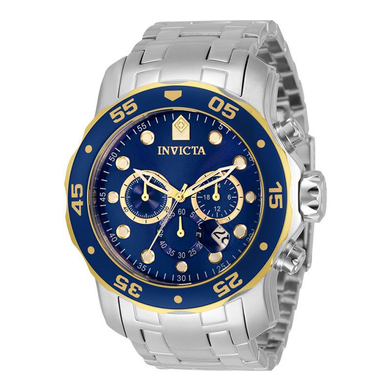 JAM TANGAN PRIA INVICTA CHRONOGRAPH ORIGINAL GARANSI 1 TAHUN