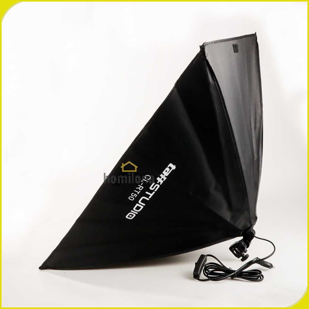 TaffSTUDIO Payung Softbox Reflektor 50x70cm E27 Single Socket - CL-RT50