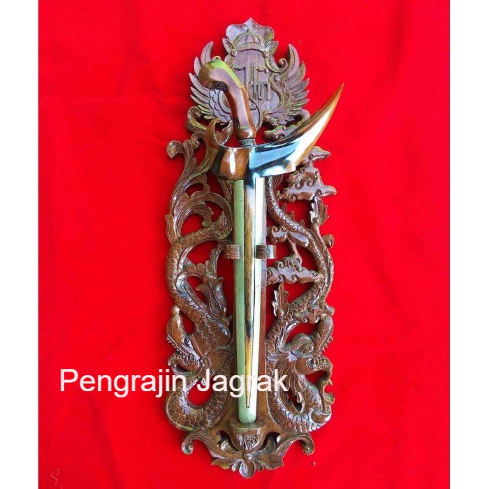 Blawong Dudukan Keris Model Naga Kembar Lambang Keraton Jogja PJ7878