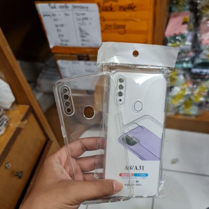 OPPO RENO 3 F11 A31 A91 F15 CASE HD BENING SOFTCASE SILIKON KARET 1.5mm  CASING PROTECT CAMERA COVER PELINDUNG KAMERA