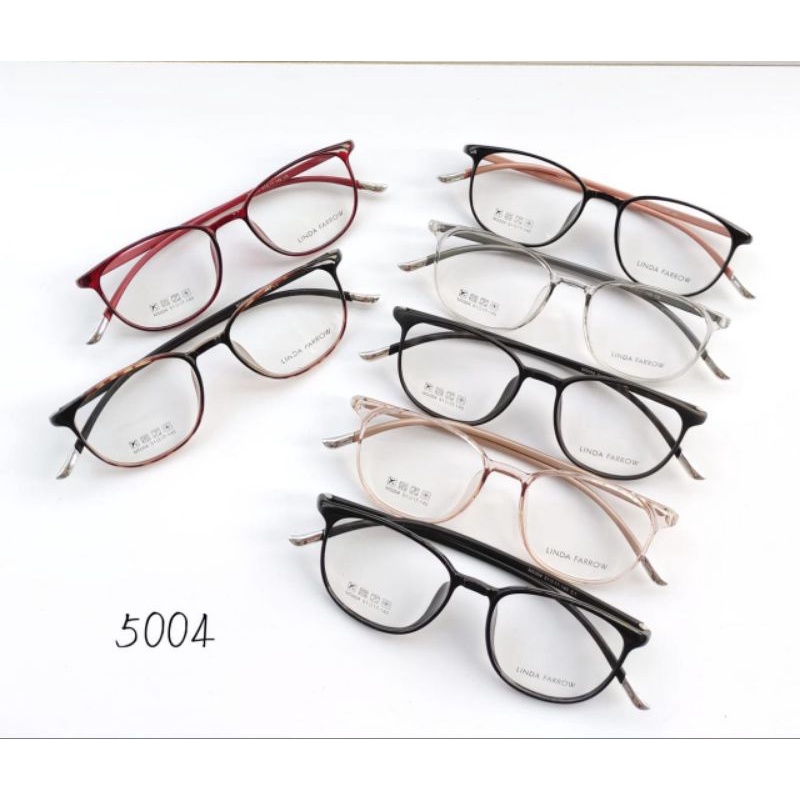 Kacamata Korea 5004 Lentur Tr Bahan Elastis Pria Wanita