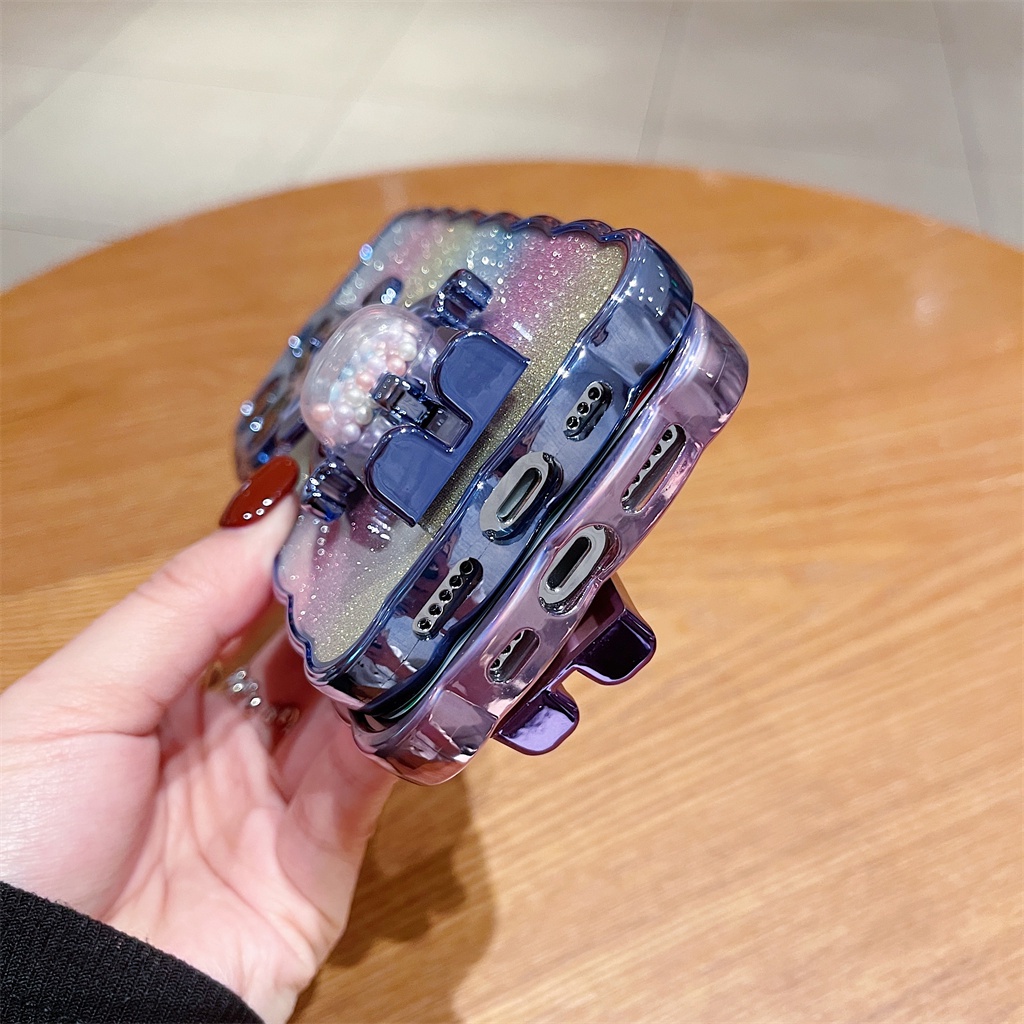 Soft case TPU shockproof Motif Kartun Beruang Cover iphone 14 pro max plus 14 13 12 11 pro max