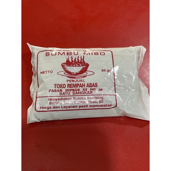 

Bumbu Miso toko abas