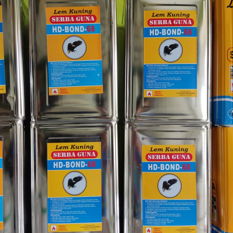 

LEM KUNING HD-BOND 68 LEM KUNING 10 KG