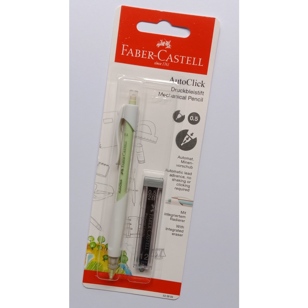 

Pensil mekanik faber 0,5 pensil cetek faber castle
