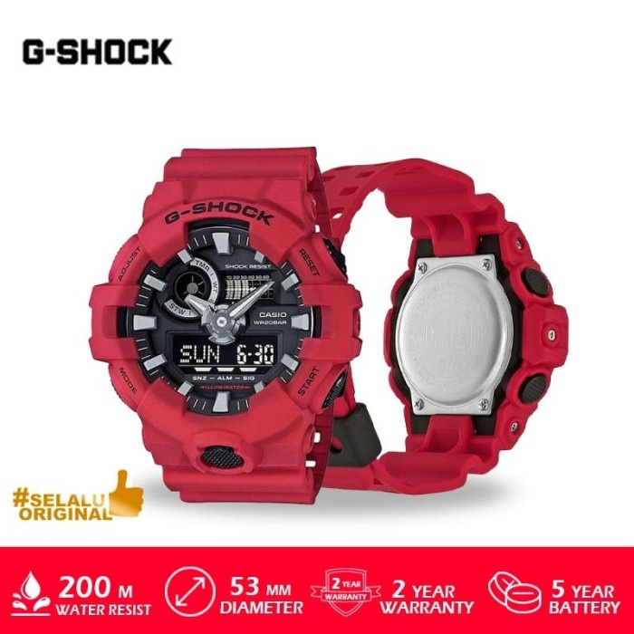 {CollectionStore} Casio G-Shock GA-700-4ADR / GA 700 4ADR / GA700 ORIGINAL Limited
