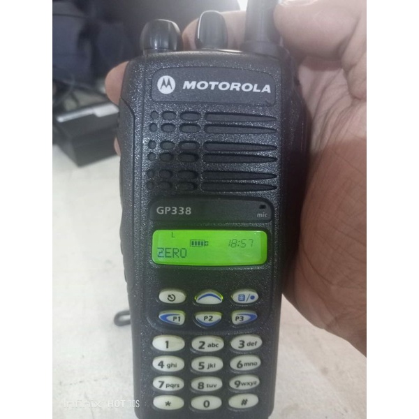 Ht Motorola Gp338 Motorola Gp338 Uhf Bekas Mulus Normal Murah Depok Gp 338 Mulus
