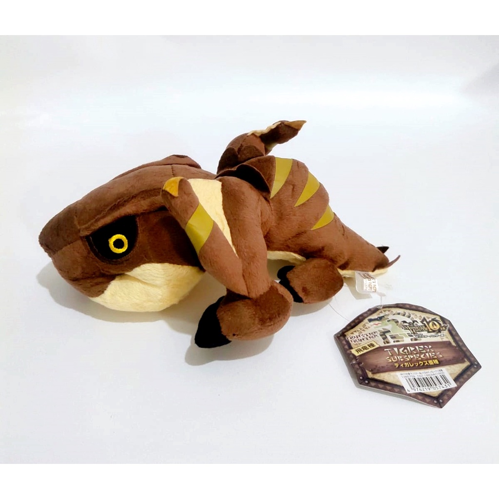 Boneka Tigrex Monster Hunter Plush Capcom Original Tigrex Subspecies