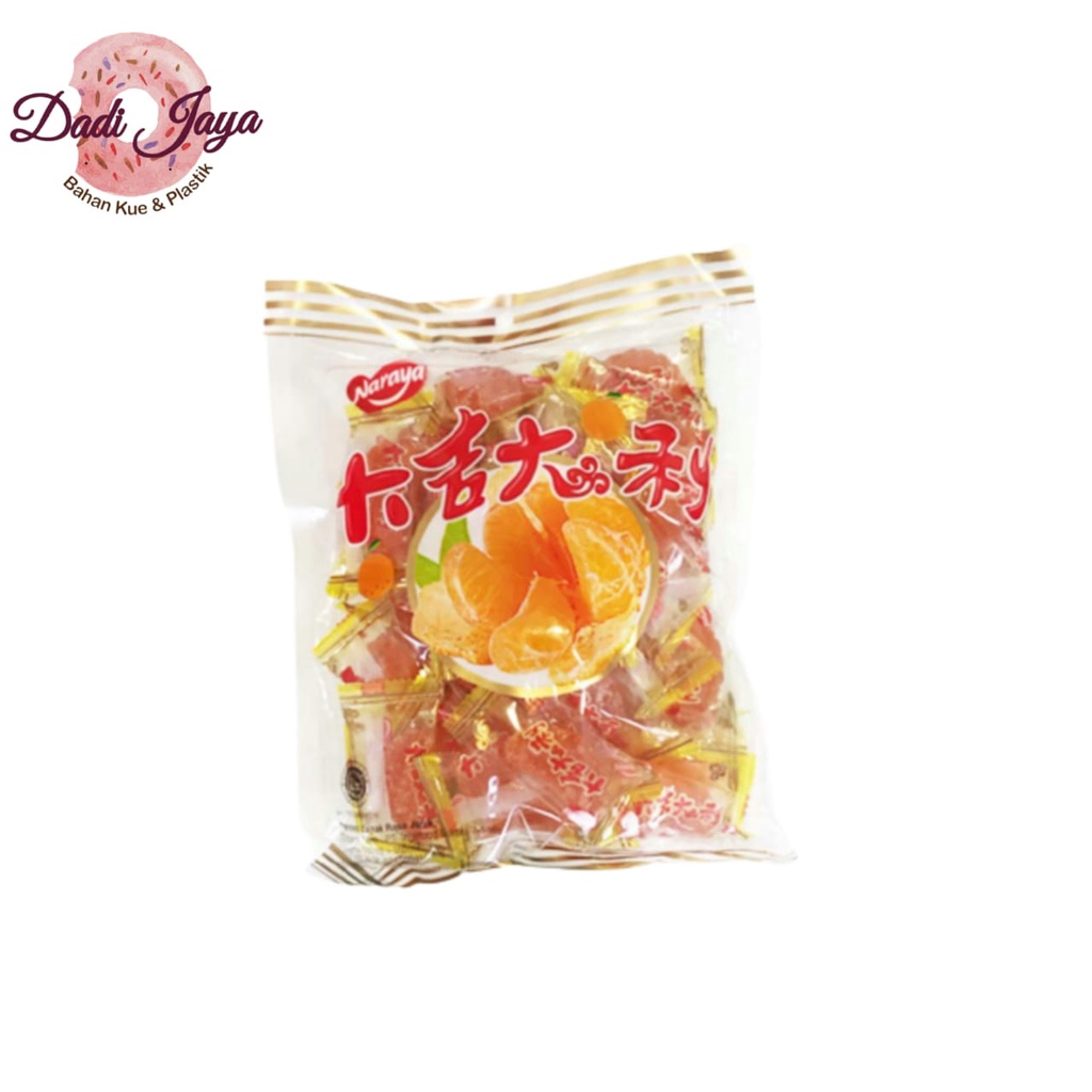 

Permen Naraya Jelly Jeruk Mandarin Orange 500gr