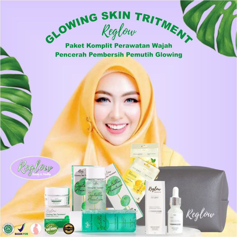 Reglow Paket Lengkap Glowing Skin Tritment Skincare Original By Dr Sindy Ahli Kecantikan