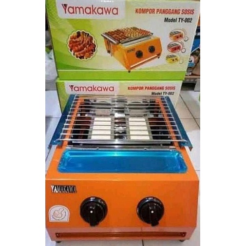 

kompor sosis yamakawa dua tungku ( Model TY-002)Ready ya kak