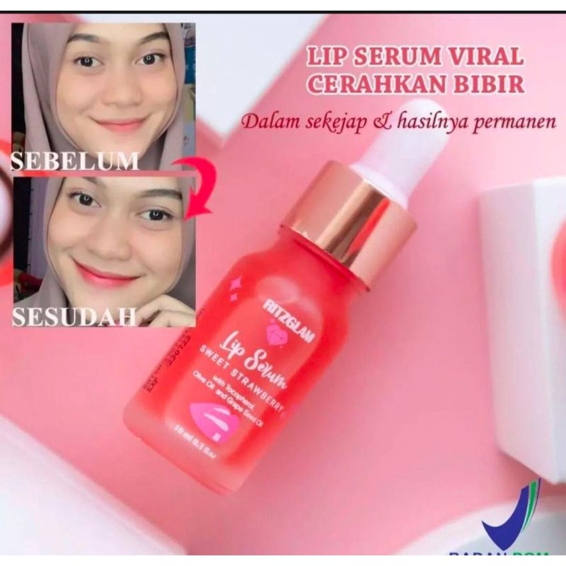 RITZGLAM UNDERARM + LIP SERUM VITAMIN PEMERAH DAN PELEMBAB BIBIR