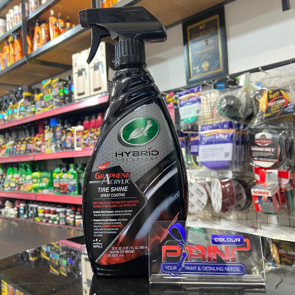 Turtle Wax Hybrid Solutions Graphene Acrylic Tire Shine Spray Coating