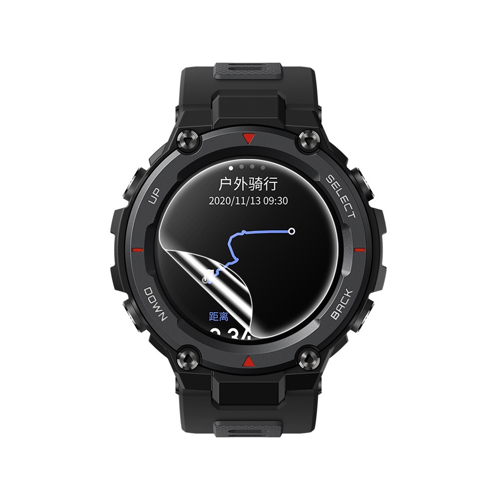 [Harga Grosir]Film Hydrogel Pelindung Layar Smartwatch Amazfit T-Rex Pro Full Cover Anti Gores / Sidik Jari