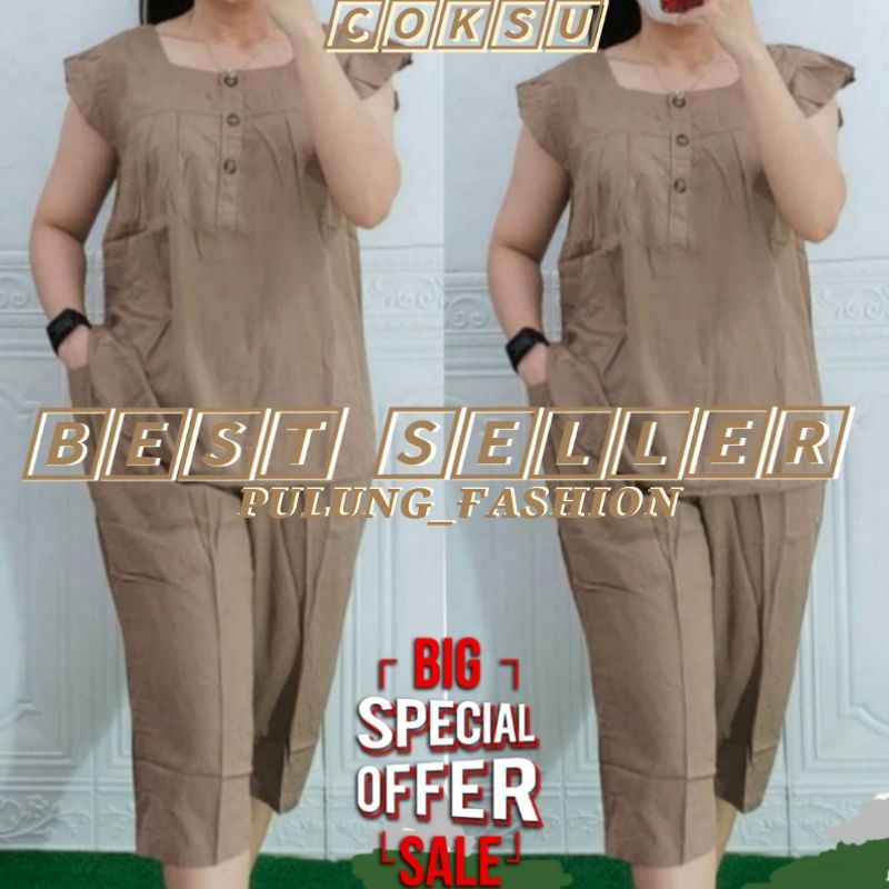 🅟🅡🅞🅜🅞 BAJU SETELAN WANITA RAYON PREMIUM SETELAN BANGKOK PREMIUM 7/8 BUSUI FRIENDLY