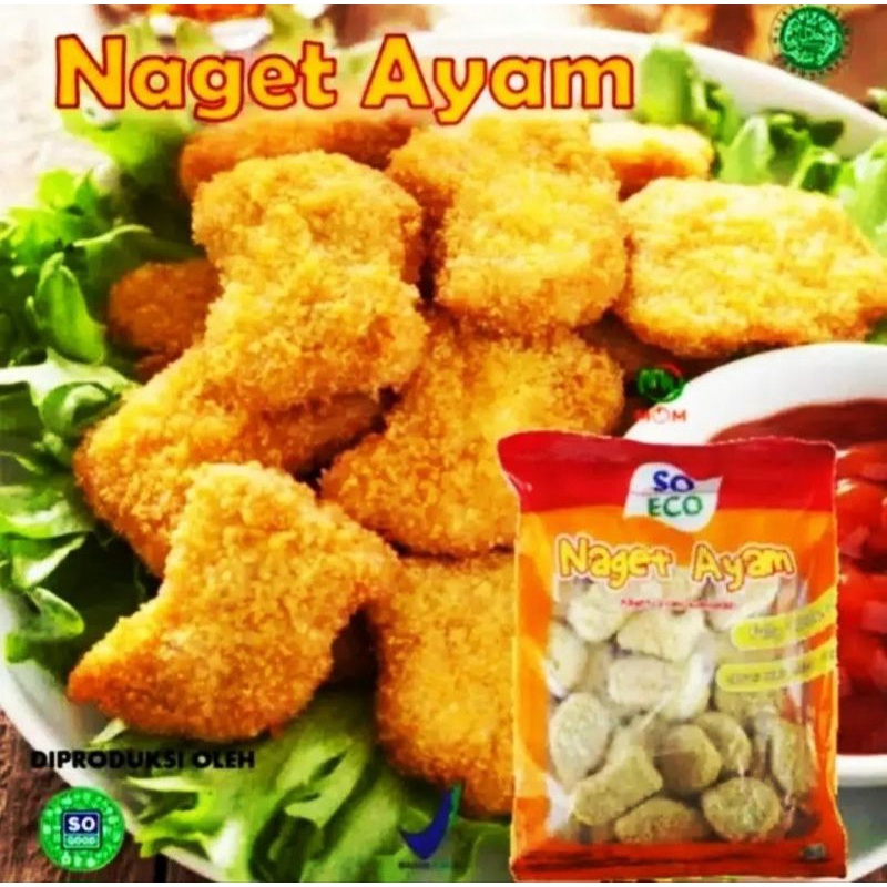 

nuget ayam so eco 500gr nuget murah rasa sultan