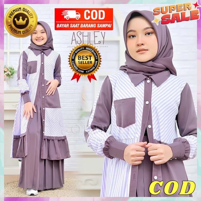 Gamis Anak Pakaian Ngaji Balita Bahan Adem Perempuan Kekinian Syari Games Ank Cewek Terbaru 2022 Baj