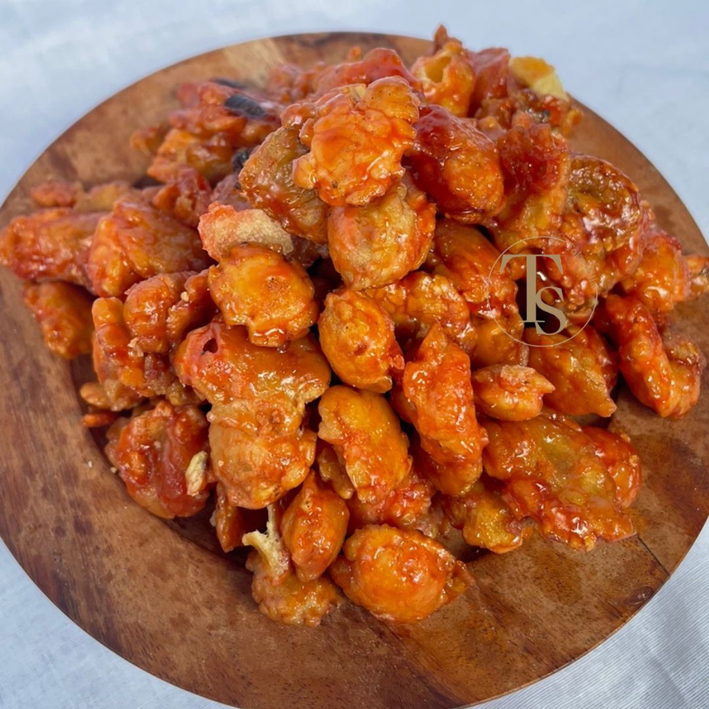 Emping Mlinjo Pedas 500 gr Manis/Emping Mlinjo Balado Pedas Manis