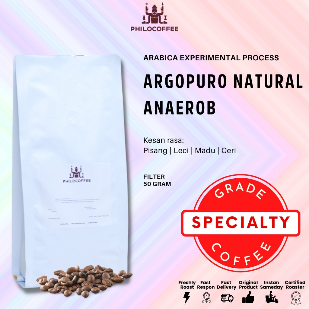 

Biji Kopi Argopuro Natural Anaerob 50g | Kopi Arabika