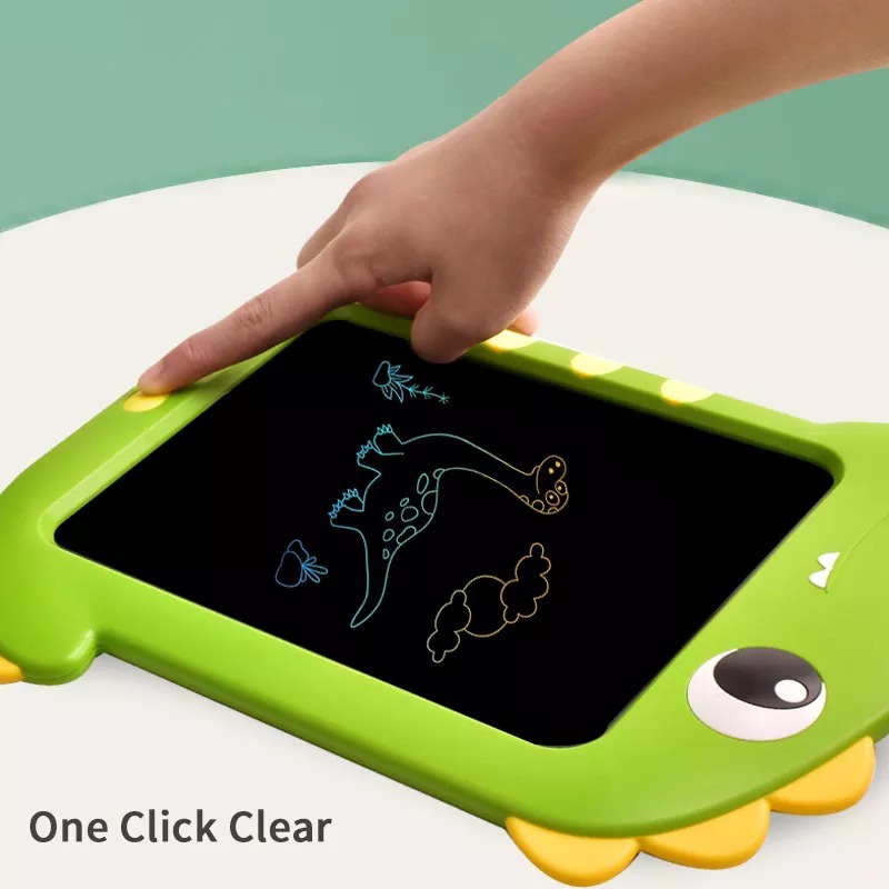 LCD Writing Tablet Gambar Hapus Otomatis Karakter Mainan Anak 8,5 Inch