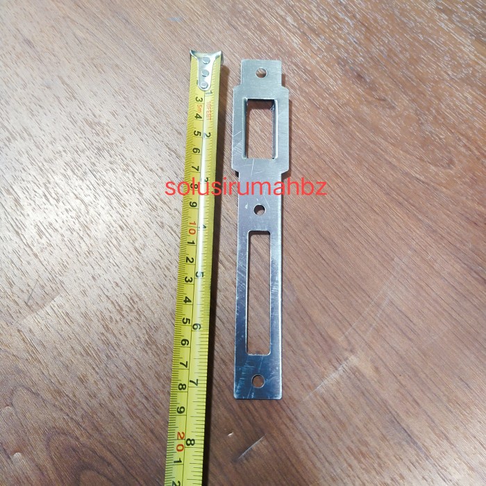 plat pemanis kunci body 18cm id 35+61mm pintu pelor kupu tarung selot