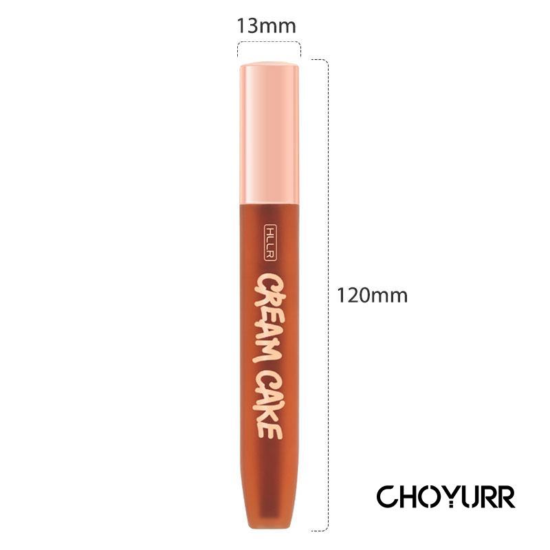 【COD】Lip Glaze Matte Lipstick Anti air Lipstick Velpet Lip Gloss Soft Matte Velvet Lip Glaze Smooth Smearing Multi-color Lip Mud-CH