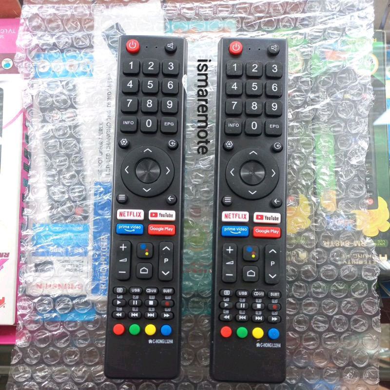 REMOT TV CHIQ ANDROIT  seri G7P . 32 sampai 52 inc