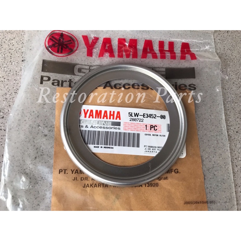 Plat Seng Dudukan Bearing Kruk As Kanan 5LW-E3452-00 Mio Smile