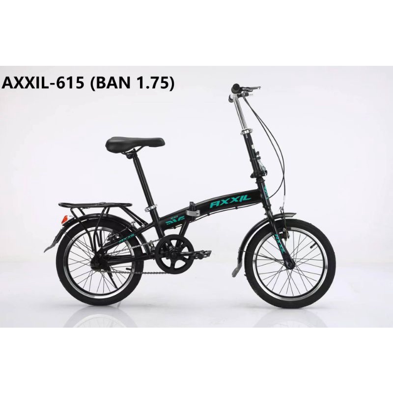 Sepeda Lipat 20 &quot; Besar [Real Picture sesuai yang dipajang bisa anak,remaja dan DewasaBONUS FULL) BONUS TAS JUMBO HITAM