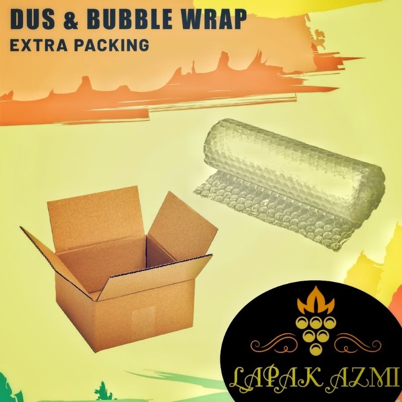

EXTRA PACKING DUS + BUBBLE WARP