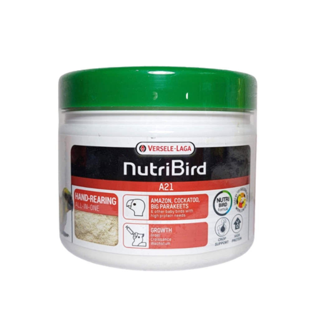 Nutribird A21 Versele Laga 250 gr Pakan Bubur Lolohan Anak Bayi Burung