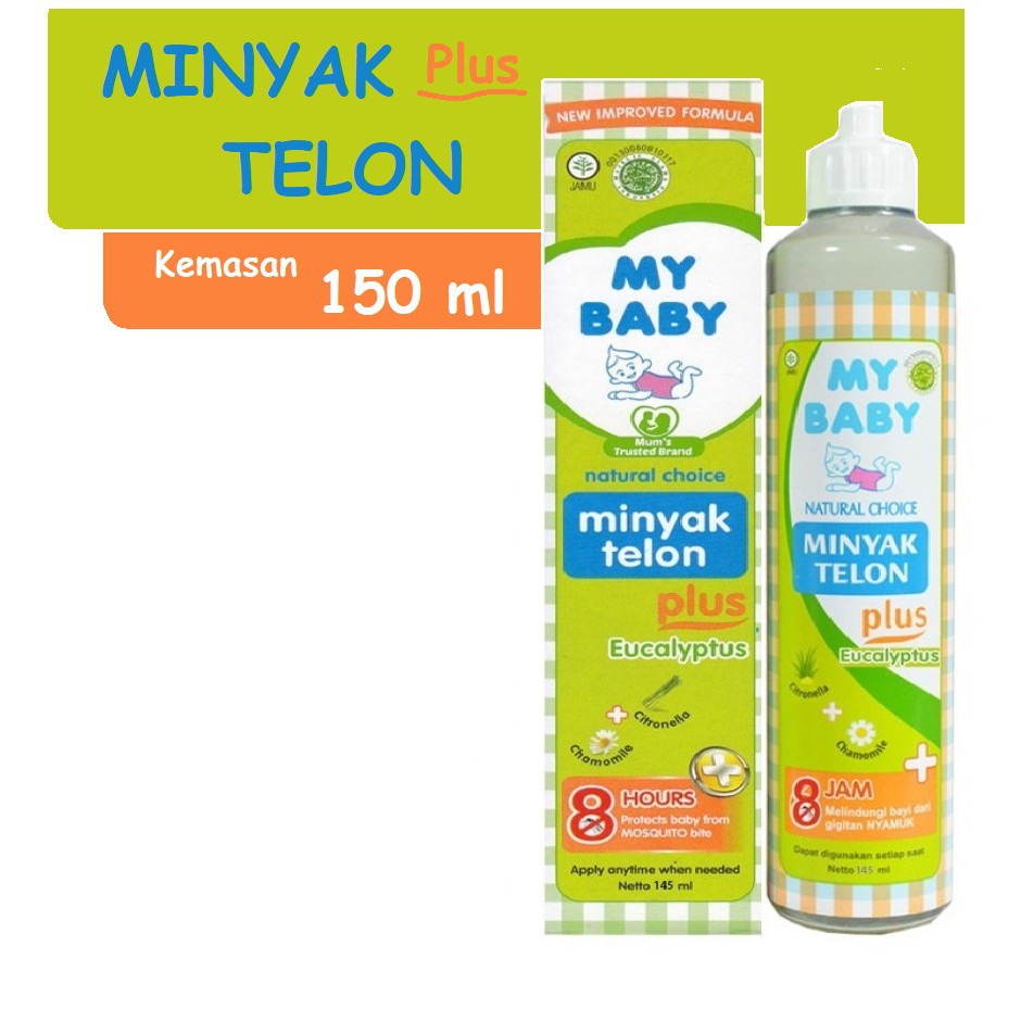 My Baby Minyak Telon 150ml - Minyak Telon Bayi